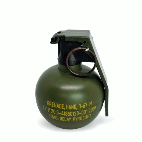 Granat rozpryskowy PYROSOFT P-67M NATO ASG